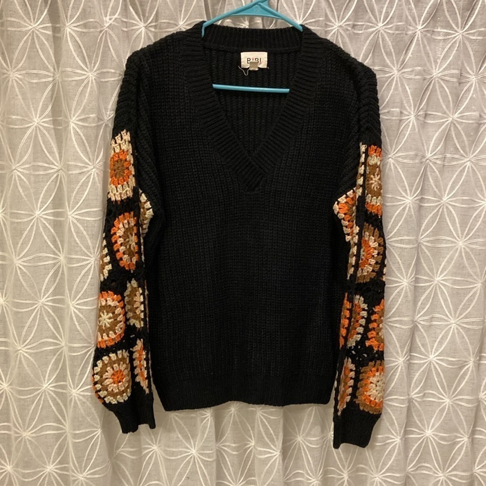 BiBi Granny Square Sweater - Picture 8 of 8